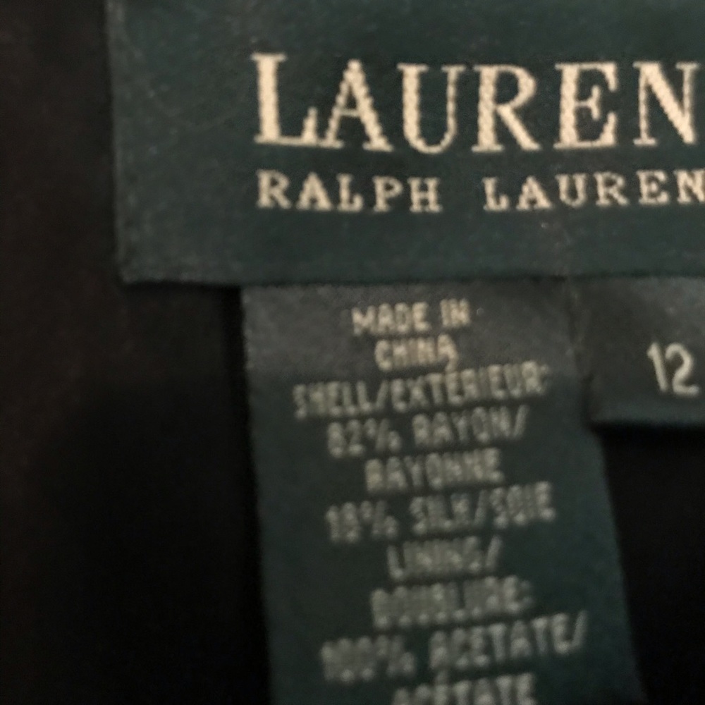 Lauren black velvet tulip skirt